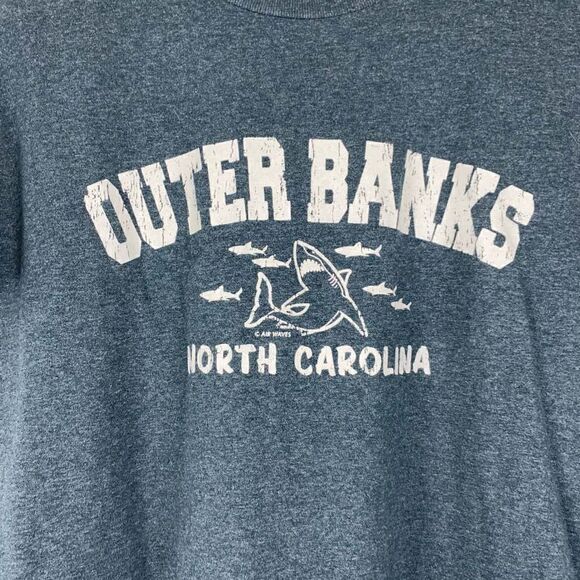 Gildan Outer banks Crewneck short sleeve t-shirt youth boys M - Picture 2 of 5